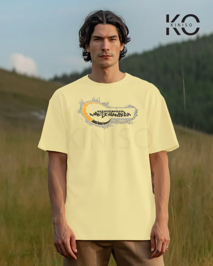 Car Graphic T Shirts for guys with Car Half Back Design - Image 6